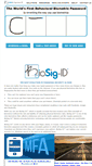 Mobile Screenshot of biosig-id.com