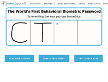 Tablet Screenshot of biosig-id.com